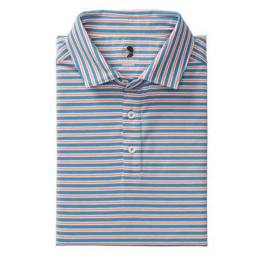 Summerford Performance Jersey Polo (Sunwashed Blue)