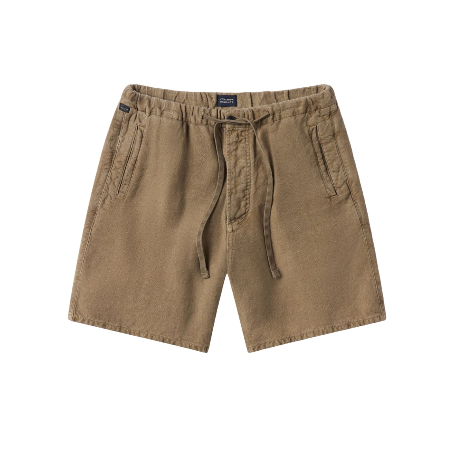 Drawstring Linen Deck Short (Reservoir)