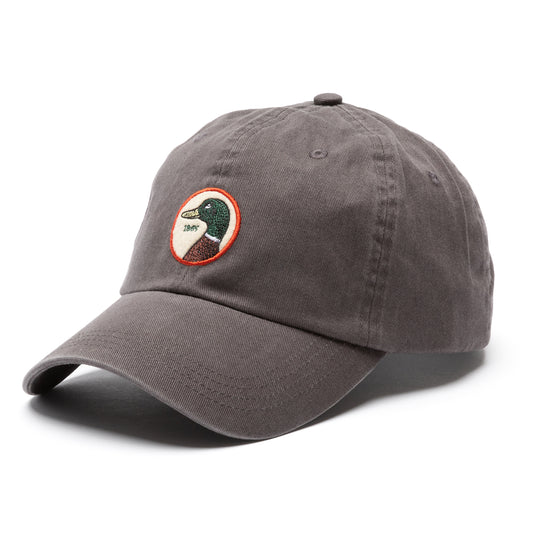 Circle Patch Twill Hat (Steel Gray)