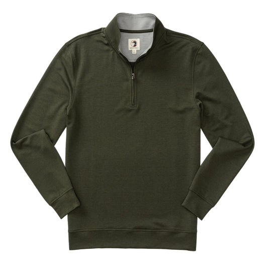 Dunmore Performance ¼ Zip Pullover (Deep Olive)