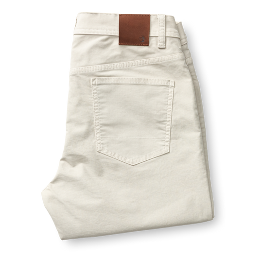Weldon Garment Dyed Five-Pocket (Stone)