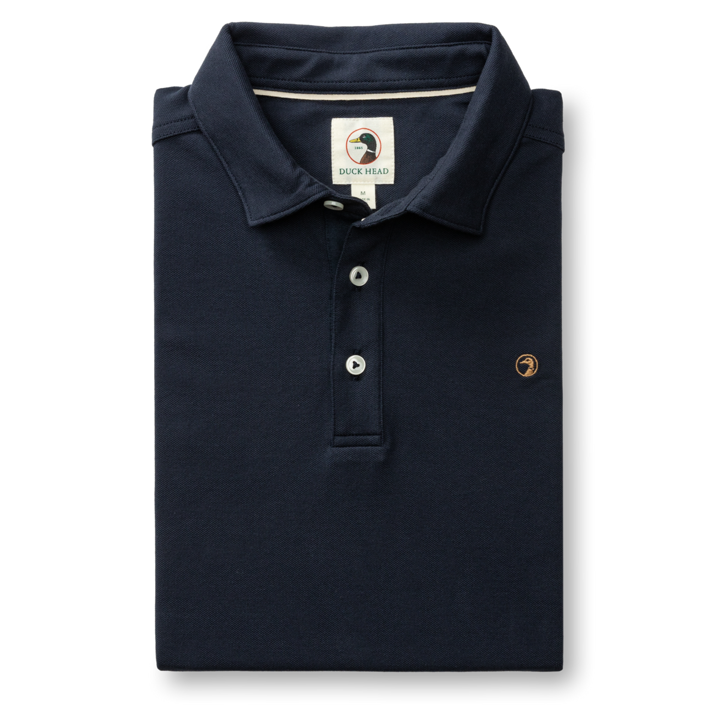 Hanover Pima Cotton Pique Polo (Deep Navy)