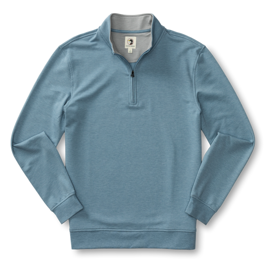 Dunmore Performance ¼ Zip Pullover (Windblown Sky Heather)