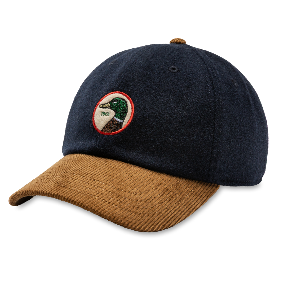 Circle Patch Twill Hat (Carbon Navy)