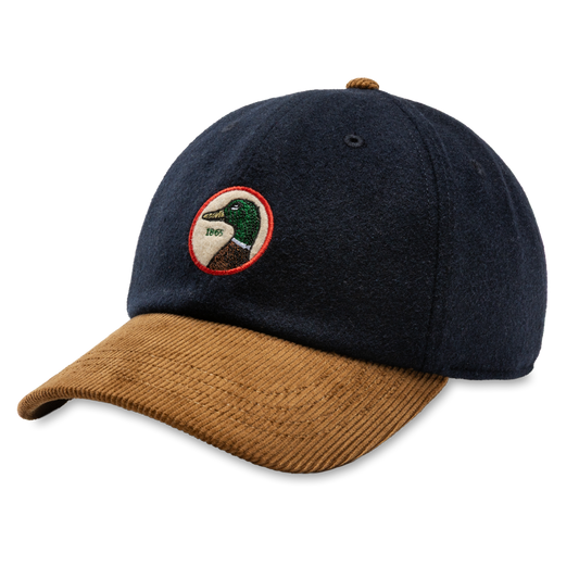 Circle Patch Twill Hat (Carbon Navy)