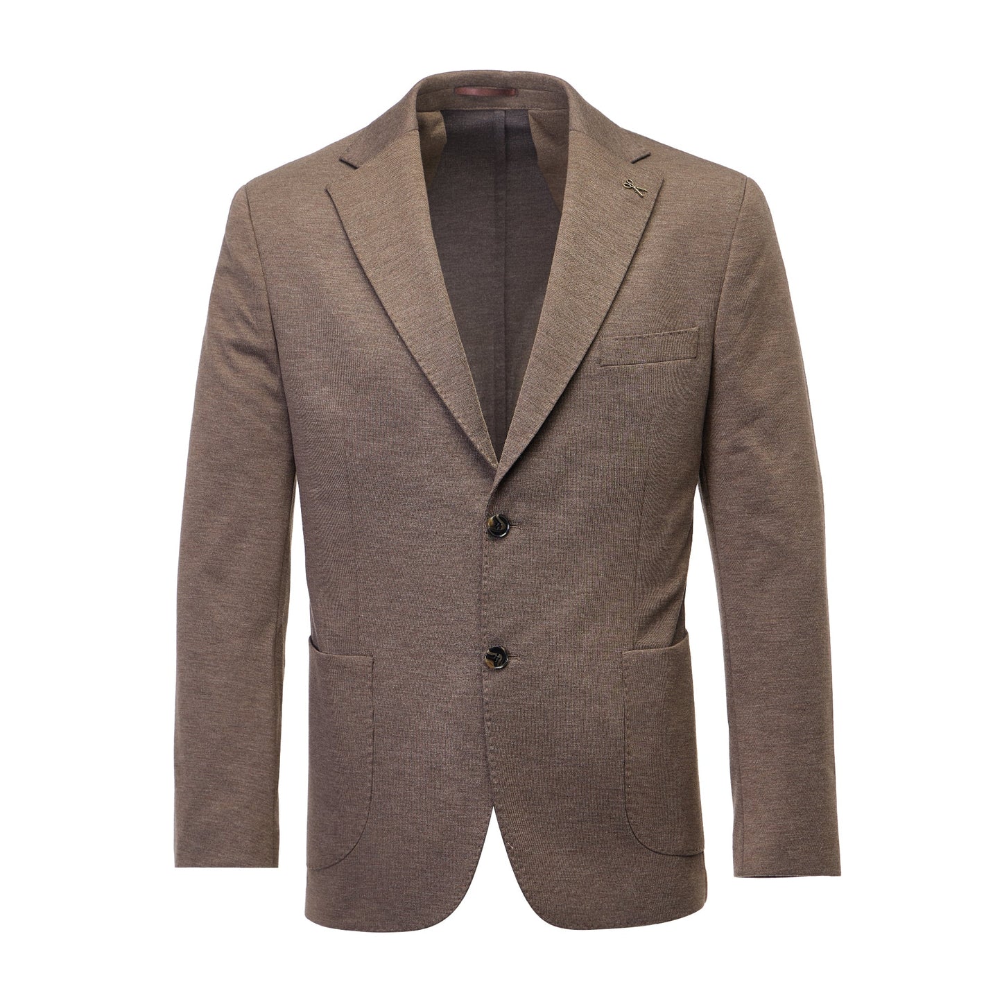 The Mercerized Melange Coffee Travel Blazer