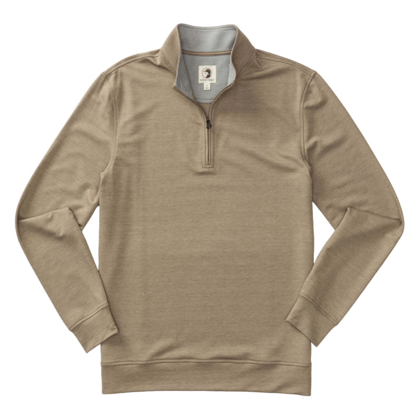 Dunmore Performance ¼ Zip Pullover (Walnut Heather)