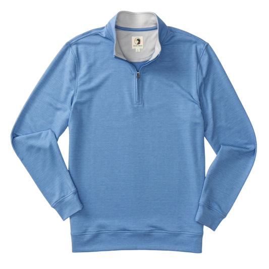 Dunmore Performance ¼ Zip Pullover (Lake Blue Heather)