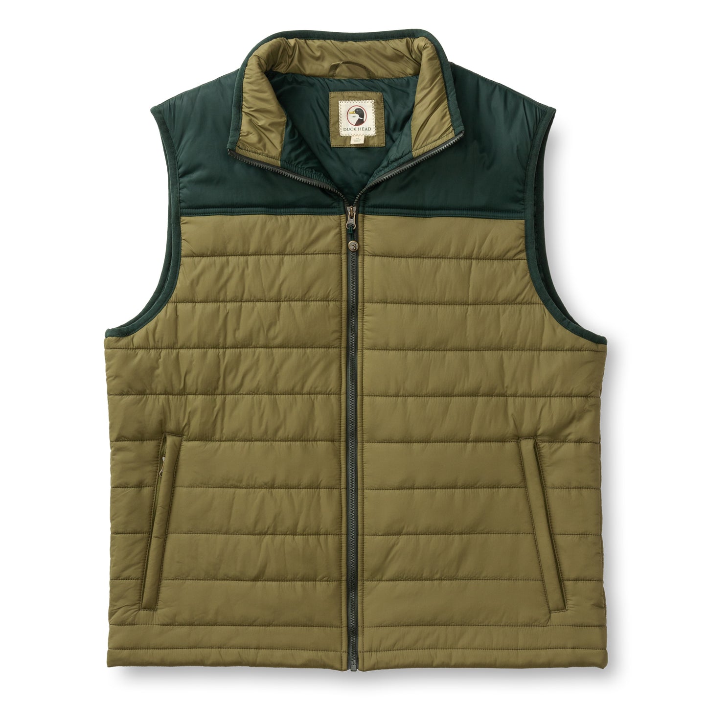Ridgeland Performance Quilted Vest (Moss Green)