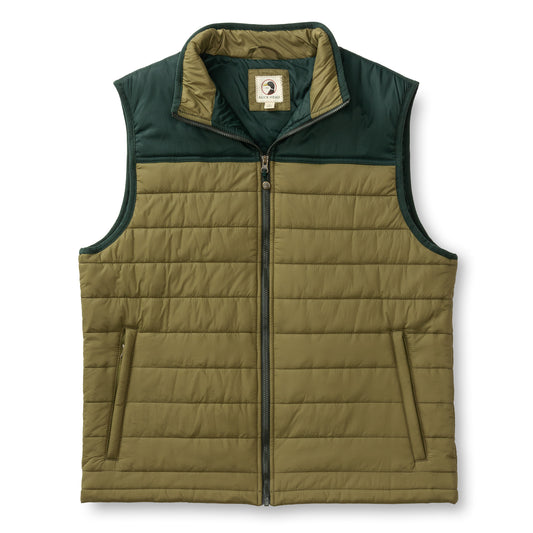 Ridgeland Performance Quilted Vest (Moss Green)