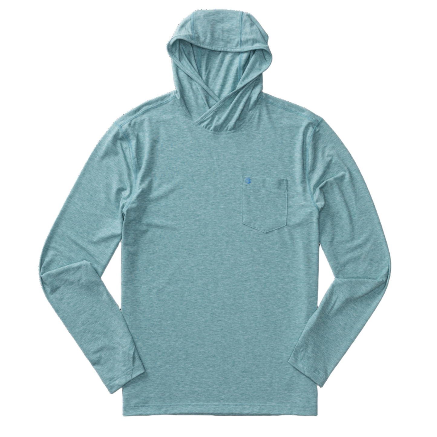 Windward Performance Hooded T-Shirt (Midnight Teal Heather)