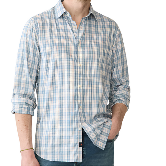 Movement Shirt (Cloud Lake Plaid)