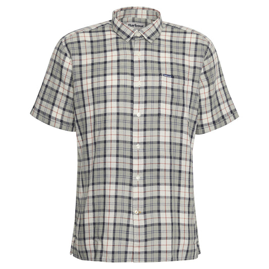 Midfield Tartan Summerfit Shirt (Bleached Pine Tartan)
