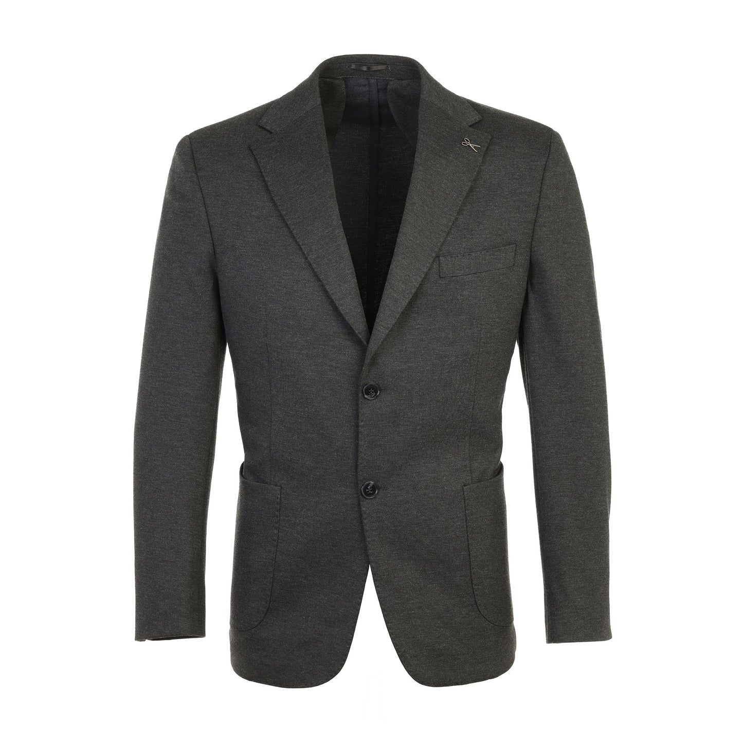The Mercerized Melange Grey Travel Blazer