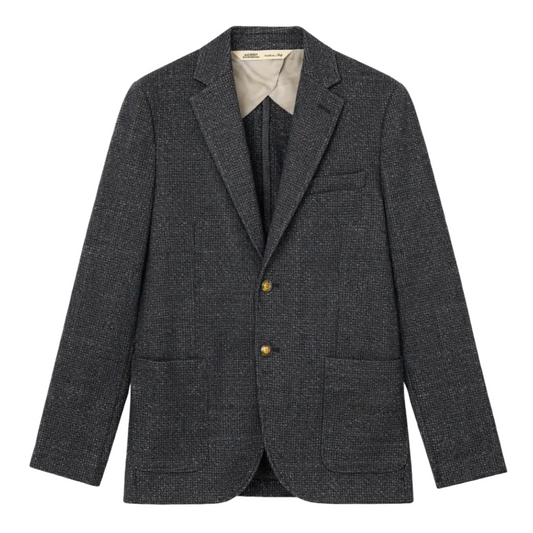 Baldassari Sport Coat (Medium Light Brown Blue)