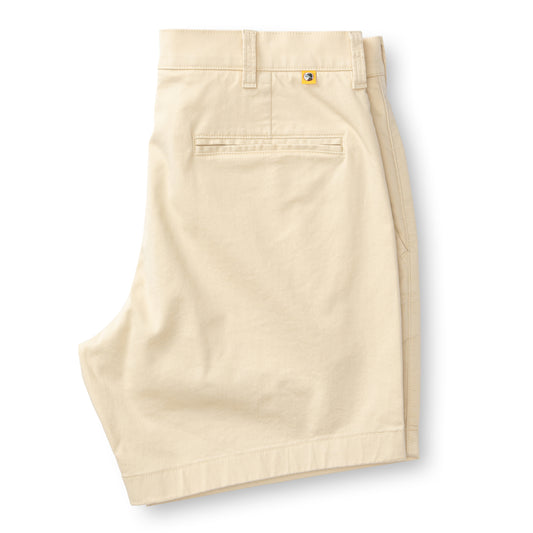7" Gold School Chino Short (Parchment)