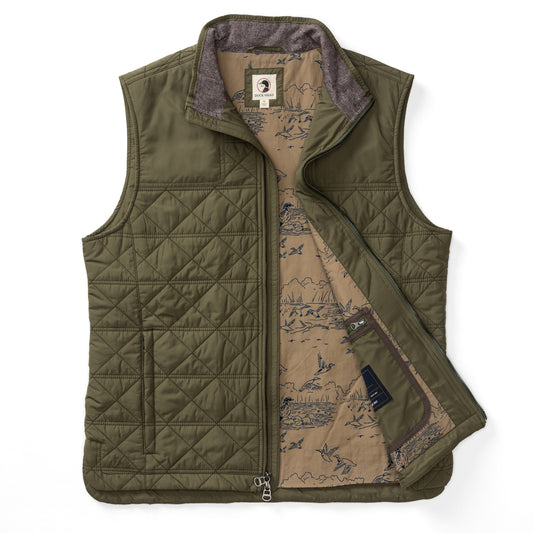 Fremont Sport Performance Quilted Vest (Olive)