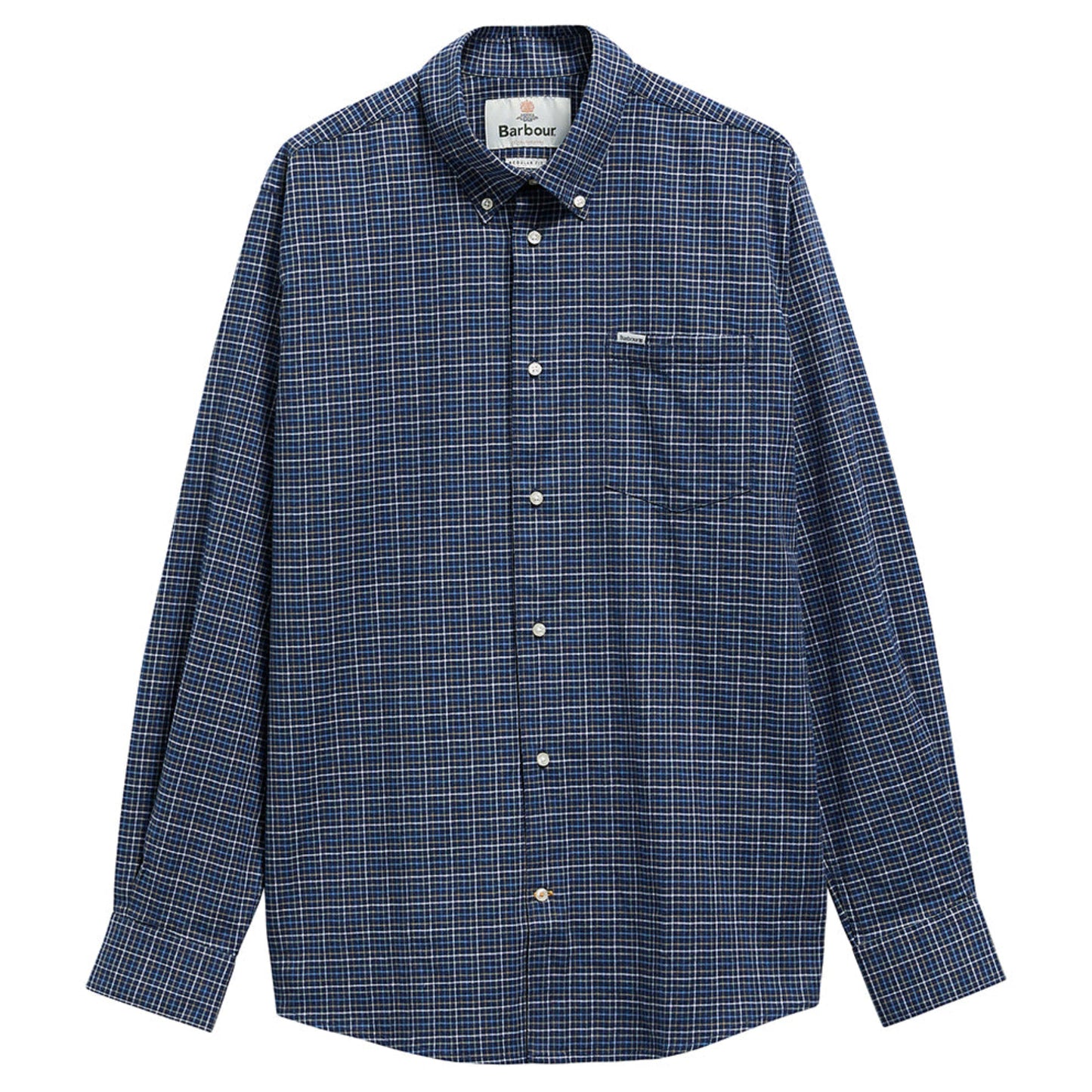 Alderwood Tattersall Shirt (Navy)