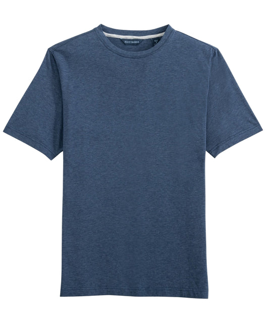 Cotton Heather Tee (Navy Heather)