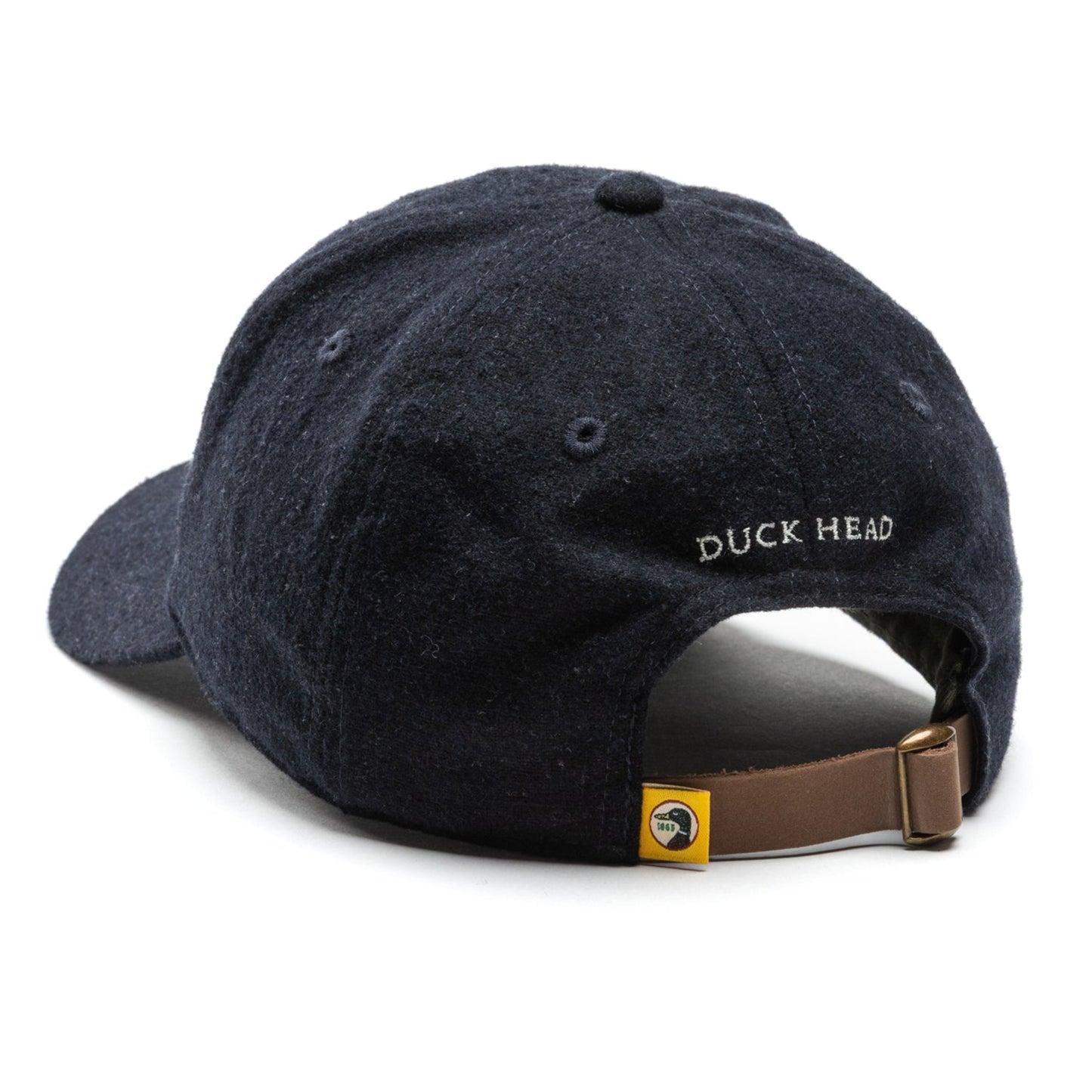 Embroidery Logo Flannel Wool Hat (Heather Maritime Blue)