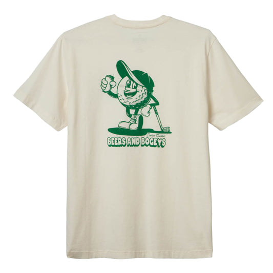 Beers and Bogeys T-Shirt (Natural)
